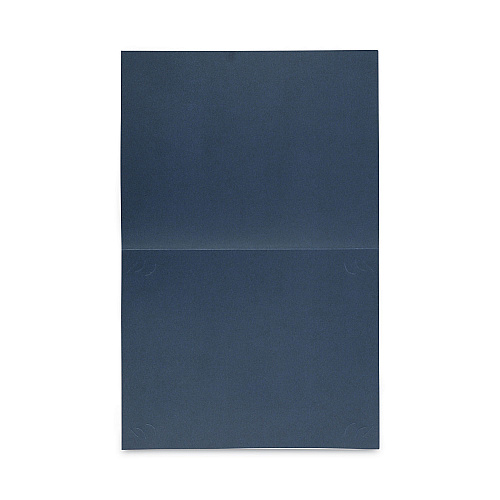 Universal Certificate/Document Cover, 8.5 x 11; 8 x 10; A4, Navy, 6/Pack (UNV76897)