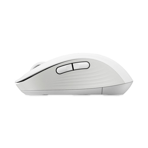 Logitech Signature M650 for Business Wireless Mouse, Large, 2.4 GHz Frequency, 33 ft Wireless Range, Right Hand Use, Off White (910006347)
