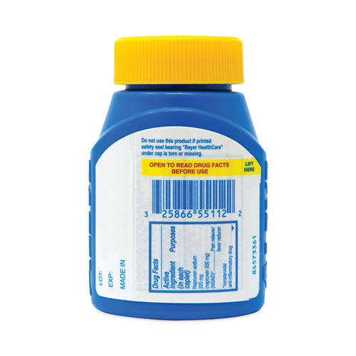 Aleve Pain Reliever Tablets 220 mg, 320/Bottle (22000849)