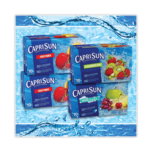 Capri Sun Fruit Juice Pouches Variety Pack, 6 oz, 40 Pouches/Carton (22000593)
