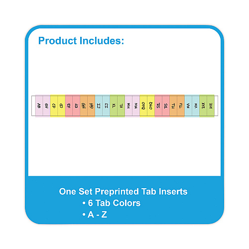 C-Line Vertical Expanding File, 10" Expansion, 13 Sections, 1/12-Cut Tabs, Letter Size, Black (58810)