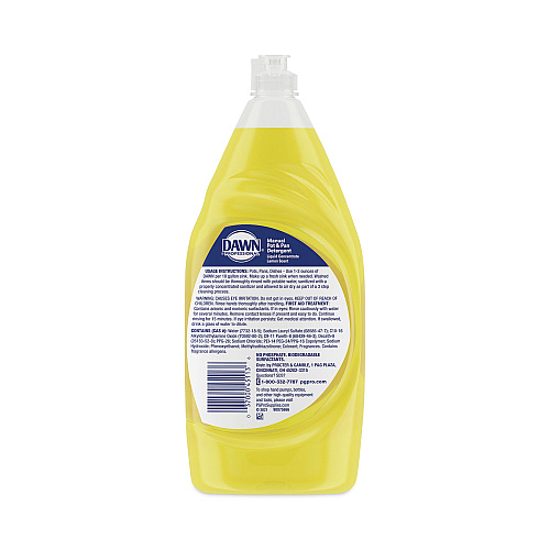 Dawn&reg; Pro Manual Pot & Pan Dish Soap, Lemon Scent, 38 oz. Bottle (PGC45113EA)