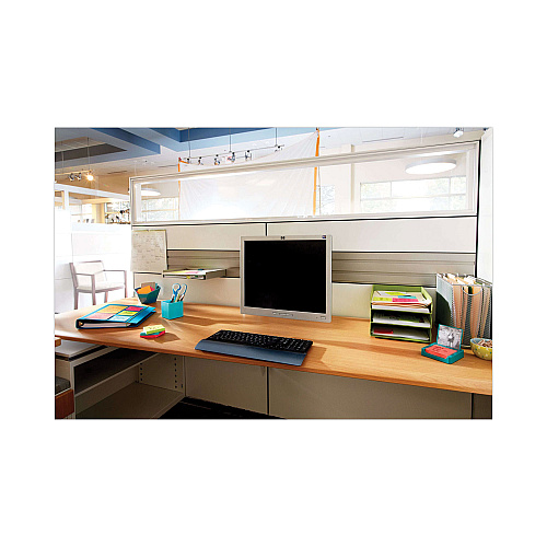 Post-it Original Pop-up Refill, 3" x 3", Poptimistic Collection Colors, 100 Sheets/Pad, 6 Pads/Pack (R330AN)