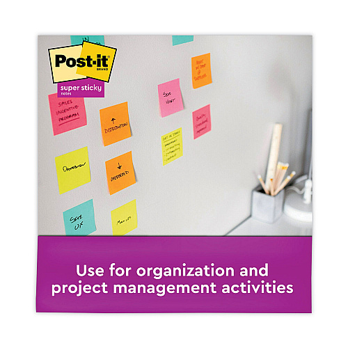 Post-it Pop-up 3 x 3 Note Refill, 3" x 3", Playful Primaries Collection Colors, 90 Sheets/Pad, 10 Pads/Pack (R33010SSAN)