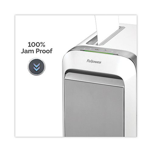 Fellowes Powershred LX220 Micro-Cut Shredder, 20 Manual Sheet Capacity, White (5015501)