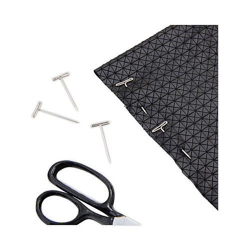 GEM T-Pins, Steel, Silver, 1.5", 100/Box (87T)