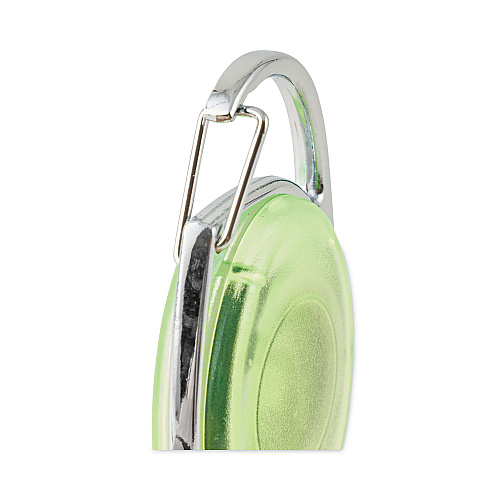 Advantus Carabiner-Style Retractable ID Card Reel, 30" Extension, Assorted Neon Colors, 20/Pack (91119)