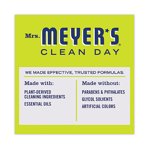 Mrs. Meyer's Multi Purpose Cleaner, Lemon Scent, 16 oz Spray Bottle, 6/Carton (373223)
