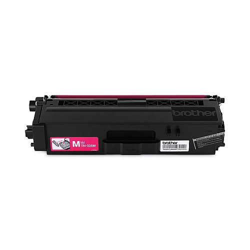 Brother TN336M High-Yield Toner, 3,500 Page-Yield, Magenta