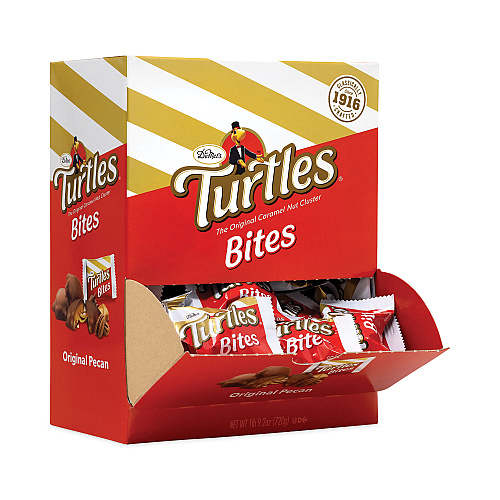 DeMet's Turtles Original Bite Size Candy, 0.42 oz, 60/Carton (20905618)