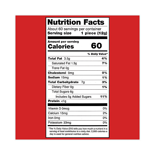 DeMet's Turtles Original Bite Size Candy, 0.42 oz, 60/Carton (20905618)