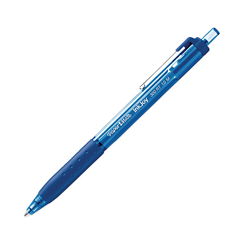 Paper Mate InkJoy 300 RT Ballpoint Pen, Retractable, Medium 1 mm, Blue Ink, Blue Barrel, 36/Pack (2082957)