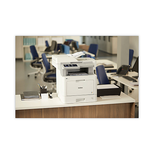 Brother MFCL9570CDW Business Color Laser All-in-One for Mid-Size Workgroups with Higher Print Volumes
