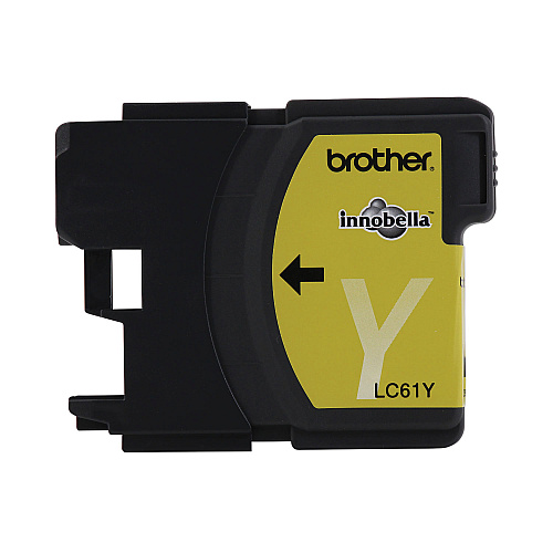 Brother LC61YS Innobella Ink, 325 Page-Yield, Yellow