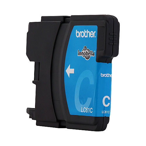 Brother LC61CS Innobella Ink, 325 Page-Yield, Cyan