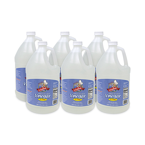 Woeber's White Distilled Vinegar, 1 gal Bottle, 6/Carton (22001029)