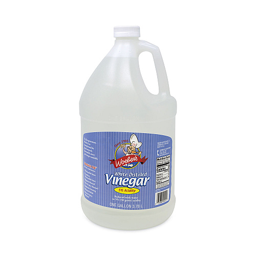 Woeber's White Distilled Vinegar, 1 gal Bottle, 6/Carton (22001029)