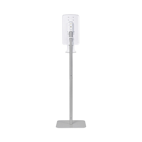 Dial FIT Touch Free Dispenser Floor Stand, 15.7 x 15.7 x 58.3, White (09495EA)