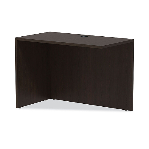 Alera Valencia Series Reversible Return/Bridge Shell, 42w x 23.63d x 29.5, Espresso (ALEVA354224ES)