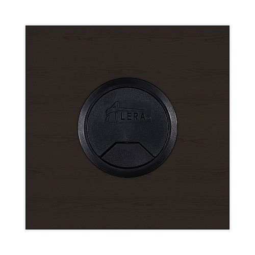 Alera Valencia Series Reversible Return/Bridge Shell, 47.25w x 23.63d x 29.5h, Espresso (ALEVA354824ES)