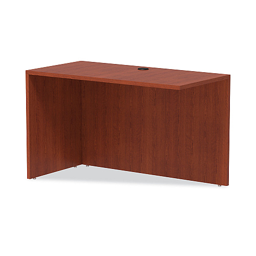 Alera Valencia Series Reversible Return/Bridge Shell, 47.25w x 23.63d x 29.5h, Cherry (ALEVA354824MC)
