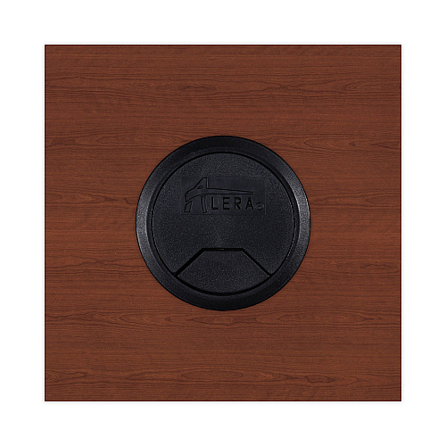 Alera Valencia Series Reversible Return/Bridge Shell, 47.25w x 23.63d x 29.5h, Cherry (ALEVA354824MC)