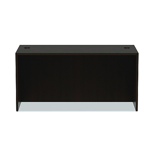 Alera Valencia Series Straight Front Desk Shell, 59.13" x 29.5" x 29.63", Espresso (ALEVA216030ES)