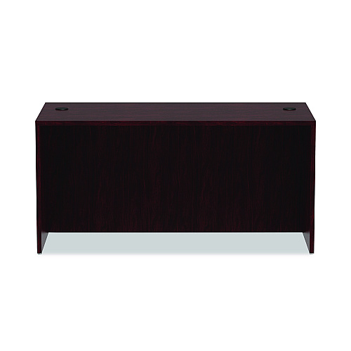 Alera Valencia Series Straight Front Desk Shell, 59.13" x 29.5" x 29.63", Mahogany (ALEVA216030MY)