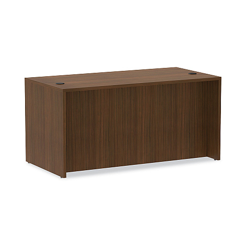 Alera Valencia Series Straight Front Desk Shell, 59.13" x 29.5" x 29.63", Modern Walnut (ALEVA216030WA)