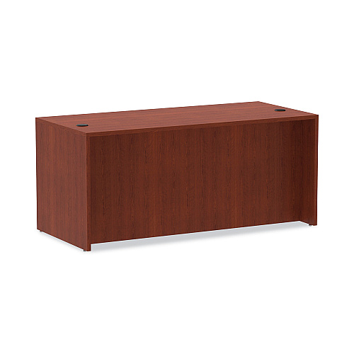 Alera Valencia Series Straight Front Desk Shell, 65" x 29.5" x 29.63", Medium Cherry (ALEVA216630MC)
