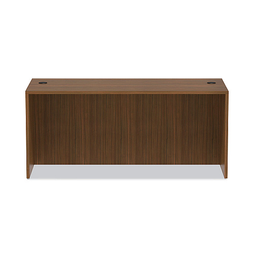 Alera Valencia Series Straight Front Desk Shell, 65" x 29.5" x 29.63", Modern Walnut (ALEVA216630WA)
