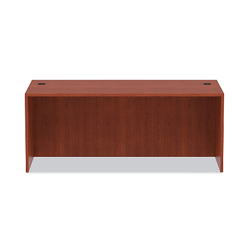 Alera Valencia Series Straight Front Desk Shell, 71" x 35.5" x 29.63", Medium Cherry (ALEVA217236MC)