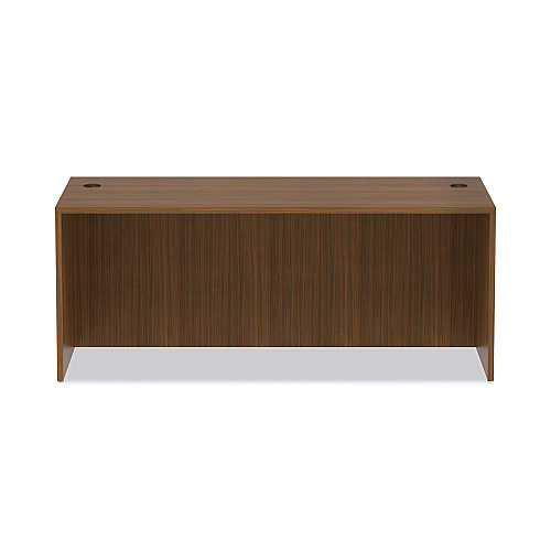 Alera Valencia Series Straight Front Desk Shell, 71" x 35.5" x 29.63", Modern Walnut (ALEVA217236WA)