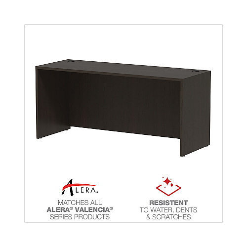 Alera Valencia Series Credenza Shells, 65w x 23.6d x 29.5h, Espresso (ALEVA256624ES)