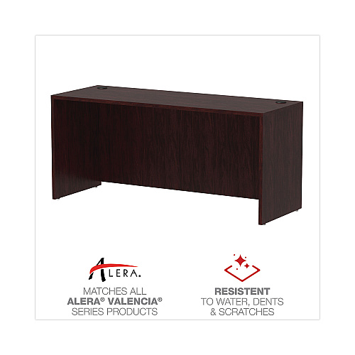 Alera Valencia Series Credenza Shells, 65w x 23.6d x 29.5h, Mahogany (ALEVA256624MY)