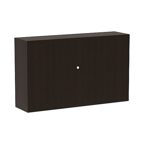 Alera Valencia Series Hutch with Doors, 4 Compartments, 58.88w x 15d x 35.38h, Espresso (ALEVA286015ES)