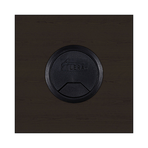 Alera Valencia Series Reversible Return/Bridge Shell, 35w x 23.63d x 29.5h, Espresso (ALEVA353624ES)