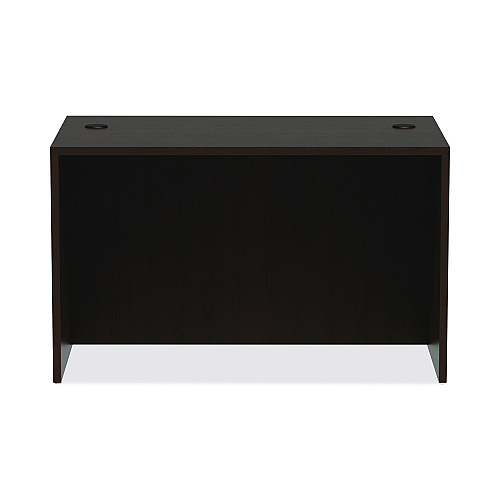 Alera Valencia Series Straight Front Desk Shell, 47.25" x 29.5" x 29.63", Espresso (ALEVA214830ES)