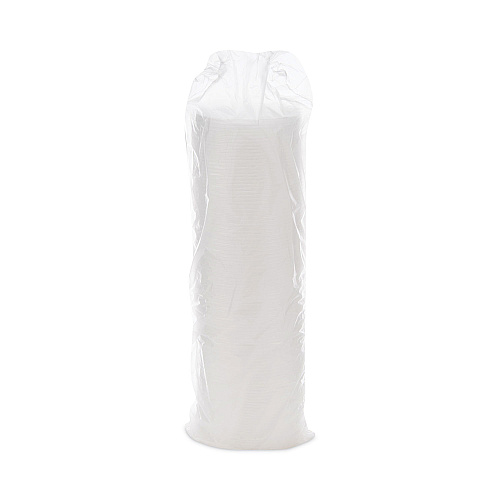 Dart Plastic Lids, Fits 12 oz to 24 oz Foam Cups, Vented, Translucent, 100/Pack, 10 Packs/Carton (16JL)