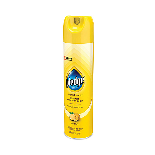 Pledge Furniture Polish, Lemon, 9.7 oz Aerosol Spray (336298EA)