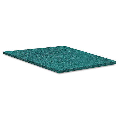 Boardwalk&reg; Medium Duty Scour Pads, Green, 6 x 9, 20 Pads (BWK196)