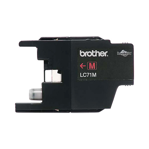 Brother LC71M Innobella Ink, 300 Page-Yield, Magenta