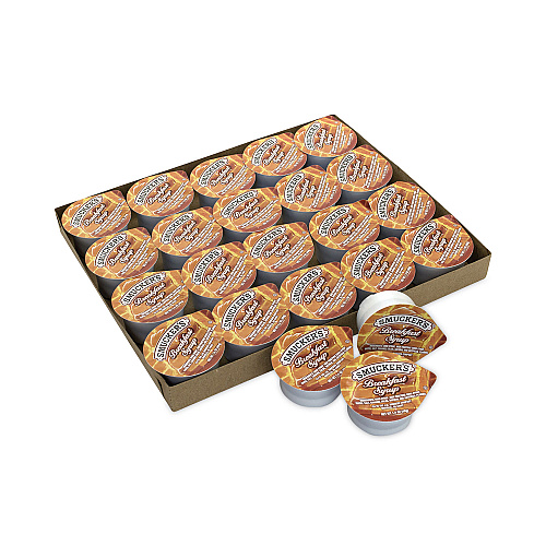 Smucker's Breakfast Syrup Single Serve Packs, 1.4 oz Mini-Tub, 100/Carton (30700029)
