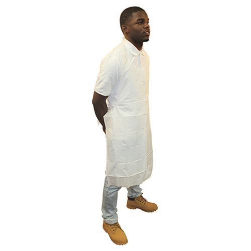 2 Mil Polyethylene Apron 28x46 White, Case Of 500 (MDP-46-2)
