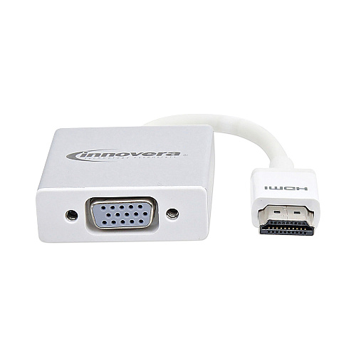 Innovera HDMI to SVGA Adapter, 6", White (IVR30040)