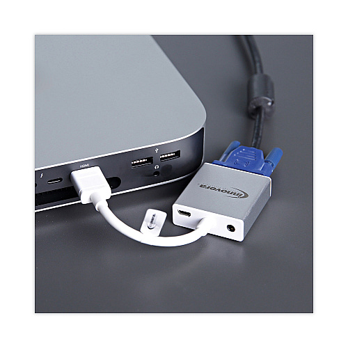 Innovera HDMI to SVGA Adapter, 6", White (IVR30040)
