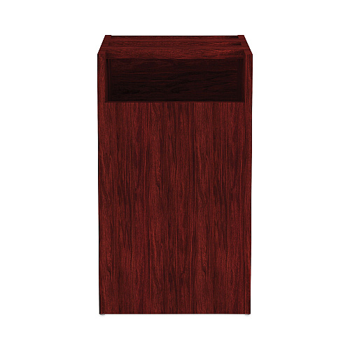 Alera Valencia Series Full Pedestal File, Left or Right, 2 Legal/Letter-Size File Drawers, Mahogany, 15.63" x 20.5" x 28.5" (ALEVA542822MY)