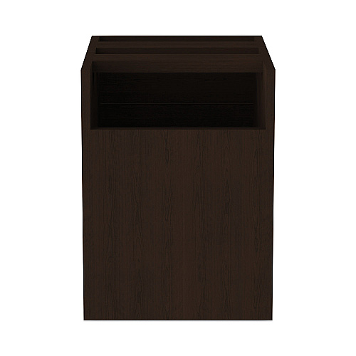 Alera Valencia Series Hanging Pedestal File, Left/Right, 2-Drawers: Box/File, Legal/Letter, Espresso, 15.63" x 20.5" x 19.25" (ALEVA552222ES)