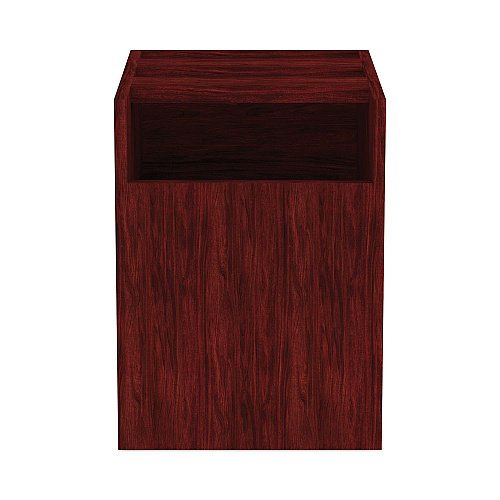Alera Valencia Series Hanging Pedestal File, Left/Right, 2-Drawers: Box/File, Legal/Letter, Mahogany, 15.63" x 20.5" x 19.25" (ALEVA552222MY)