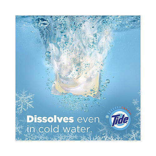 Tide&reg; Pods Laundry Detergent, Unscented, 81 Pods, 4 Tubs (91798)